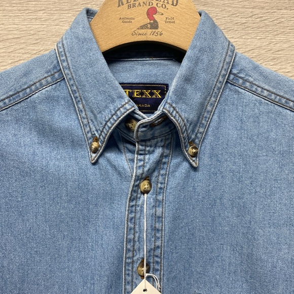 Western Denim TEXX Long Sleeve Button Down Shirt - Picture 2 of 10